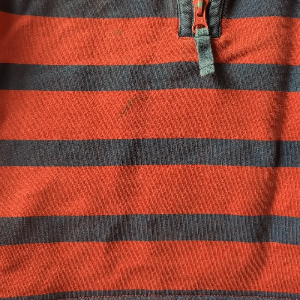Mini Boden - Half zip Striped Kids Pullover - Red and Blue - 3-4Y - Picture 6 of 8